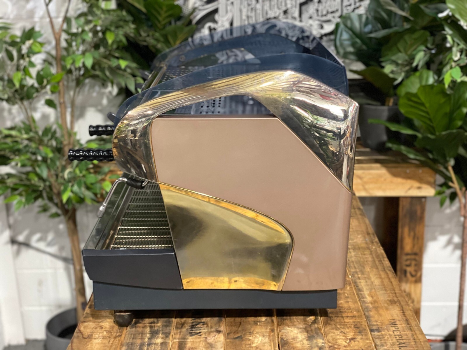 FAEMA SMART 2 GROUP GOLD ESPRESSO COFFEE MACHINE