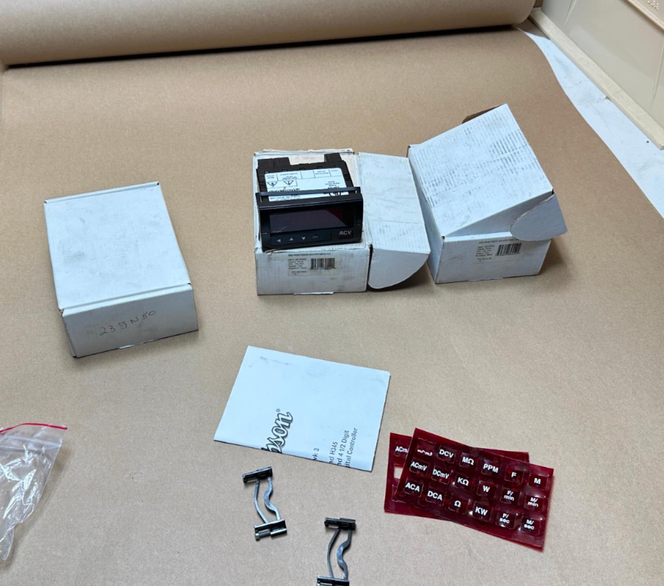 Simpson Panel Meter H335153020 Input:20 VRMS 120Vac