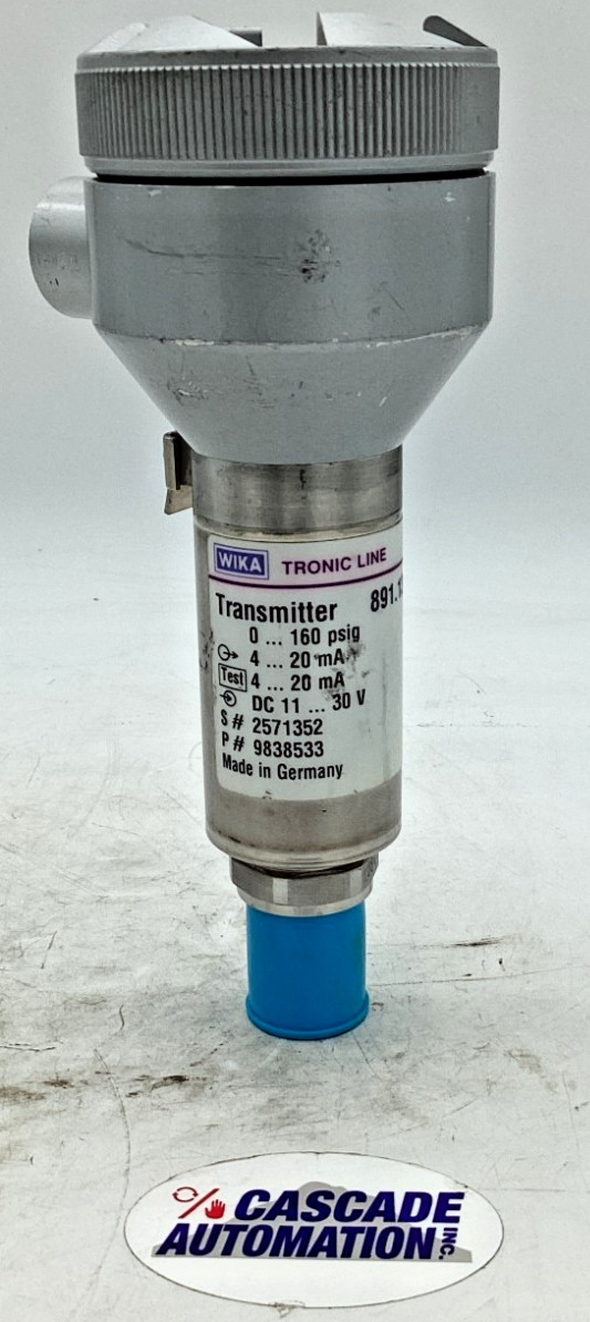 WIKA TRONIC LINE TRANSMITTER (MODEL 891.13.920) (PART # 9838533)