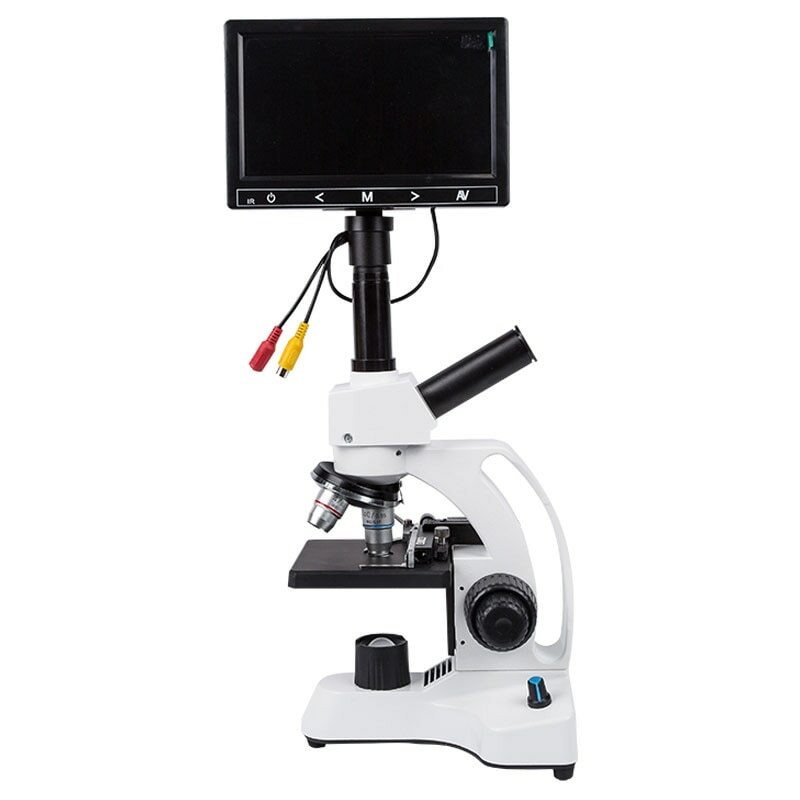 7″ Screen 40X-2000X Biological Microscope Sperm Locust Blood Test Microsocpe
