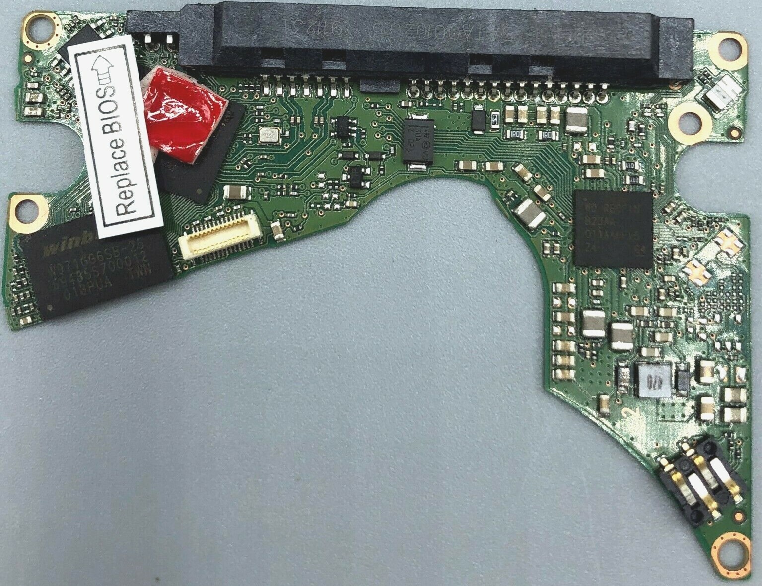 PCB 2060-800065-002 REV P1 UNLOCKED/LOCKLESS 2.5 SATA 800065-002 Western Digital