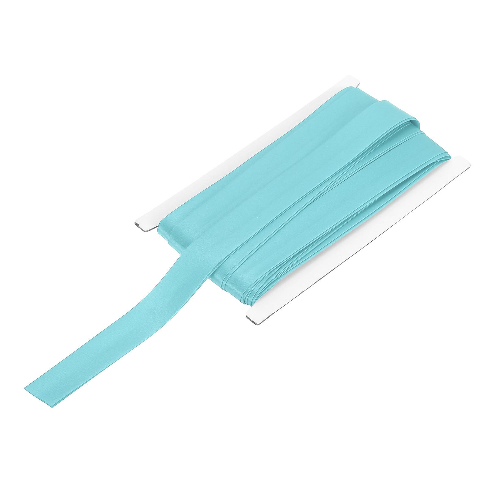 Double Fold Bias Tape 3/4 Inch x 12 Yards Satin Pre-fold Tape Sky Blue