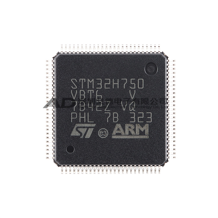 5PCS STM32H750VBT6 STM32H750 LQFP-100 32-bit microcontroller chip