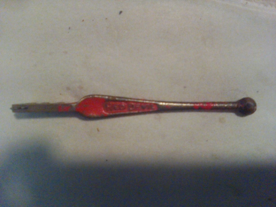 Vintage Red Devil Glass Cutter Tool USA No 023