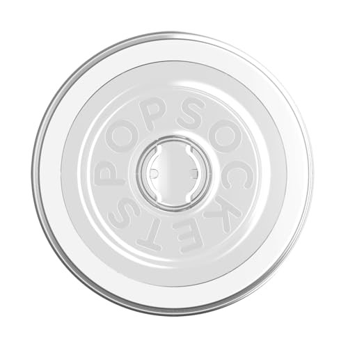 Round Magnetic Base Only, Compatible with Tops - Clear MagSafe