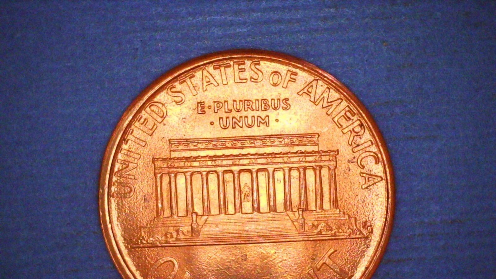 1995 Lincoln Penny Plating Error Obverse
