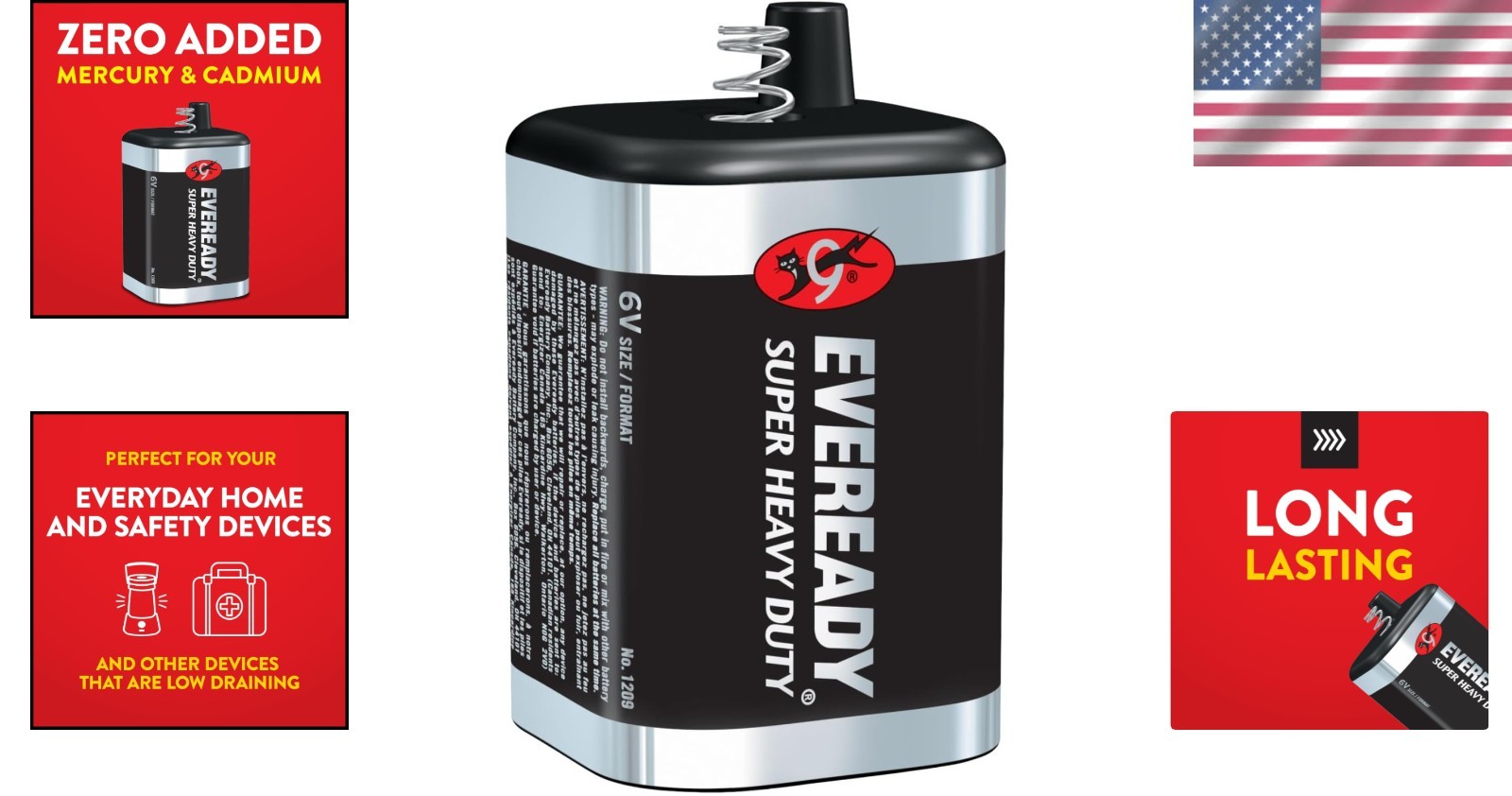 Powerful 6V Spring Lantern Battery - Eco-Friendly & Long-Lasting Energy