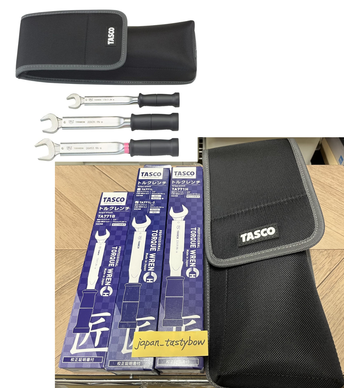 Ichinen TASCO TA771FC High precision torque wrench set Made in Japan