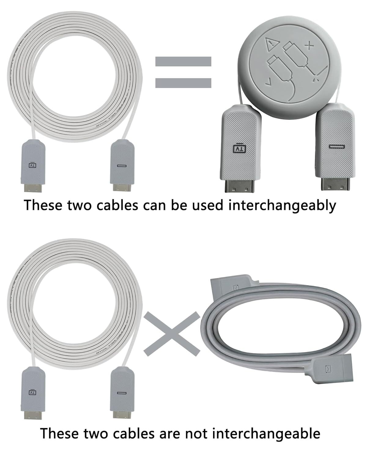 BN39-02301A BN39-02301B for Samsung Q7C Q8C Q9F Q7FAM Q8FAM Q9FAM QLED TV Cable