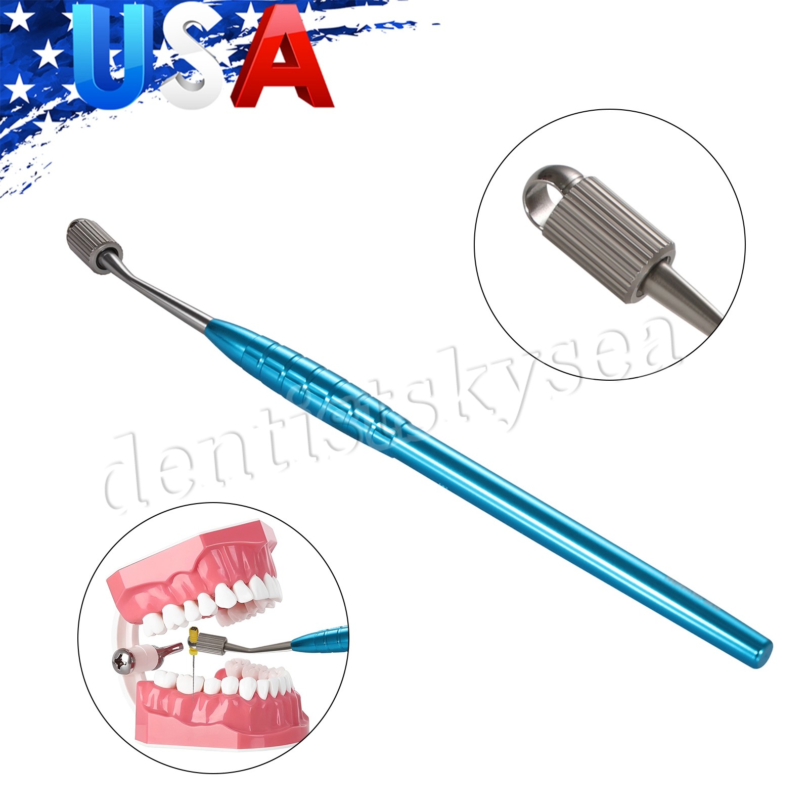 Dental Endodontic File Posterior Root Canal Holder 10Packs Niti K Files Hand Use