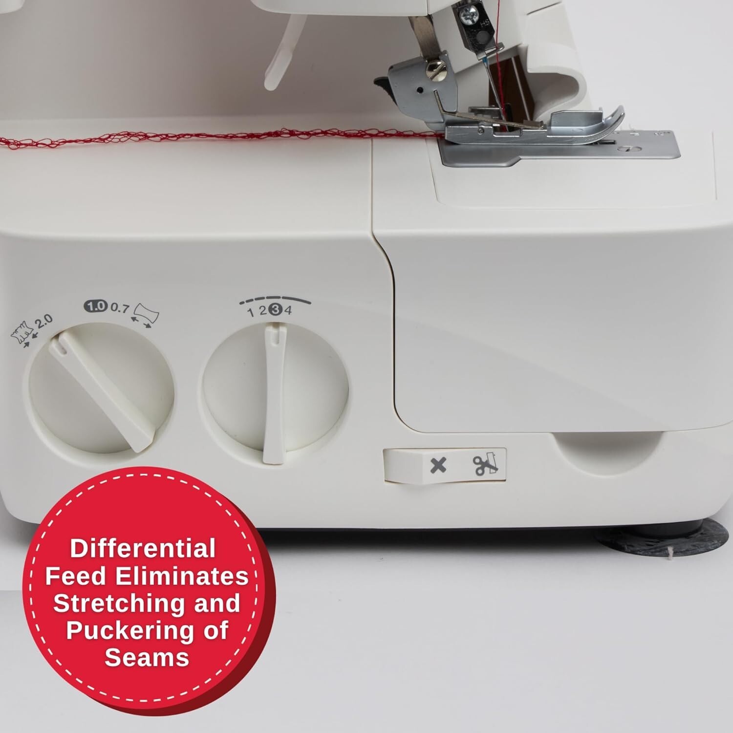 SINGER S14-78 Differential Feed Serger Overlock Machine with Accessory Kit