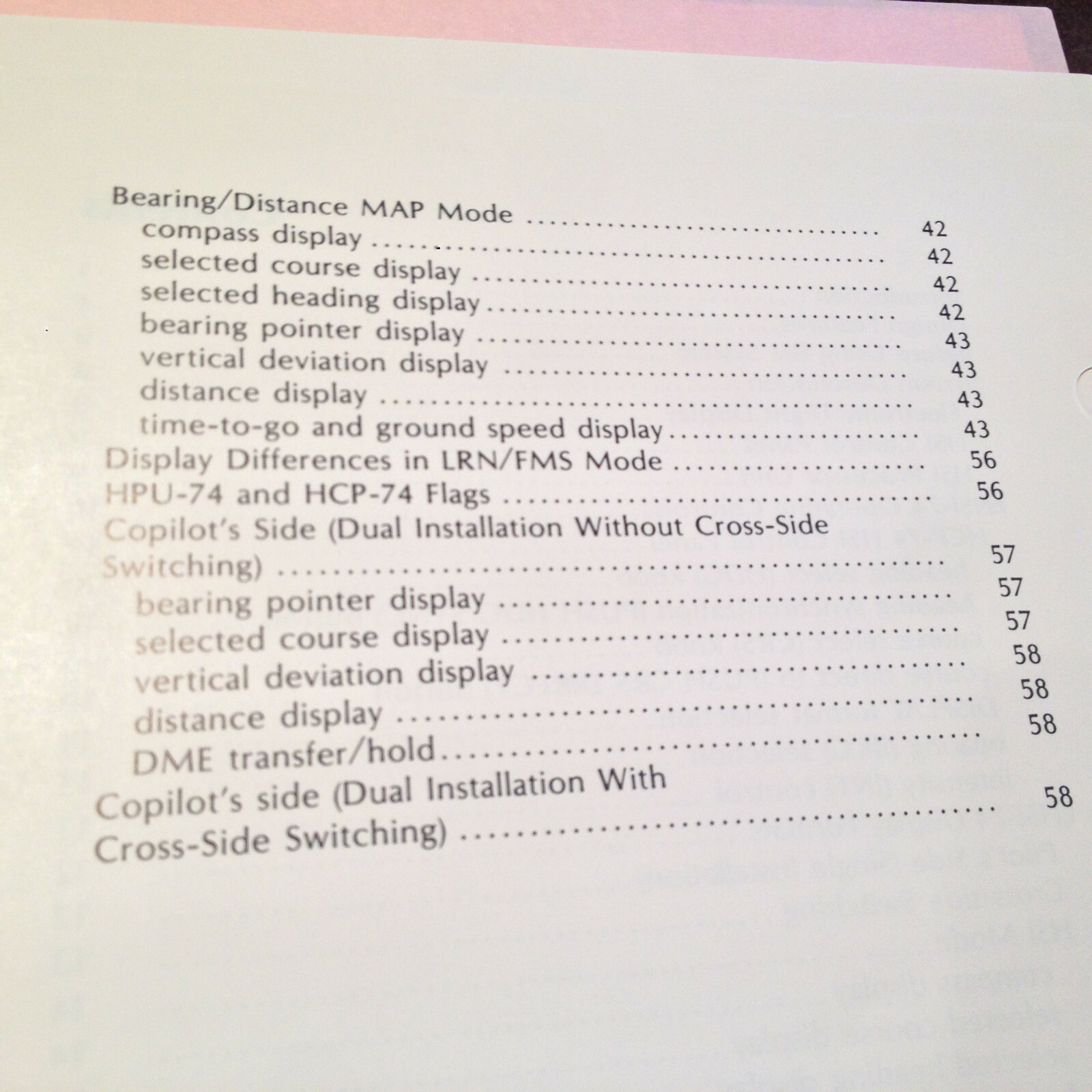 Collins EHSI-74 Electronic HSI Pilot's Guide