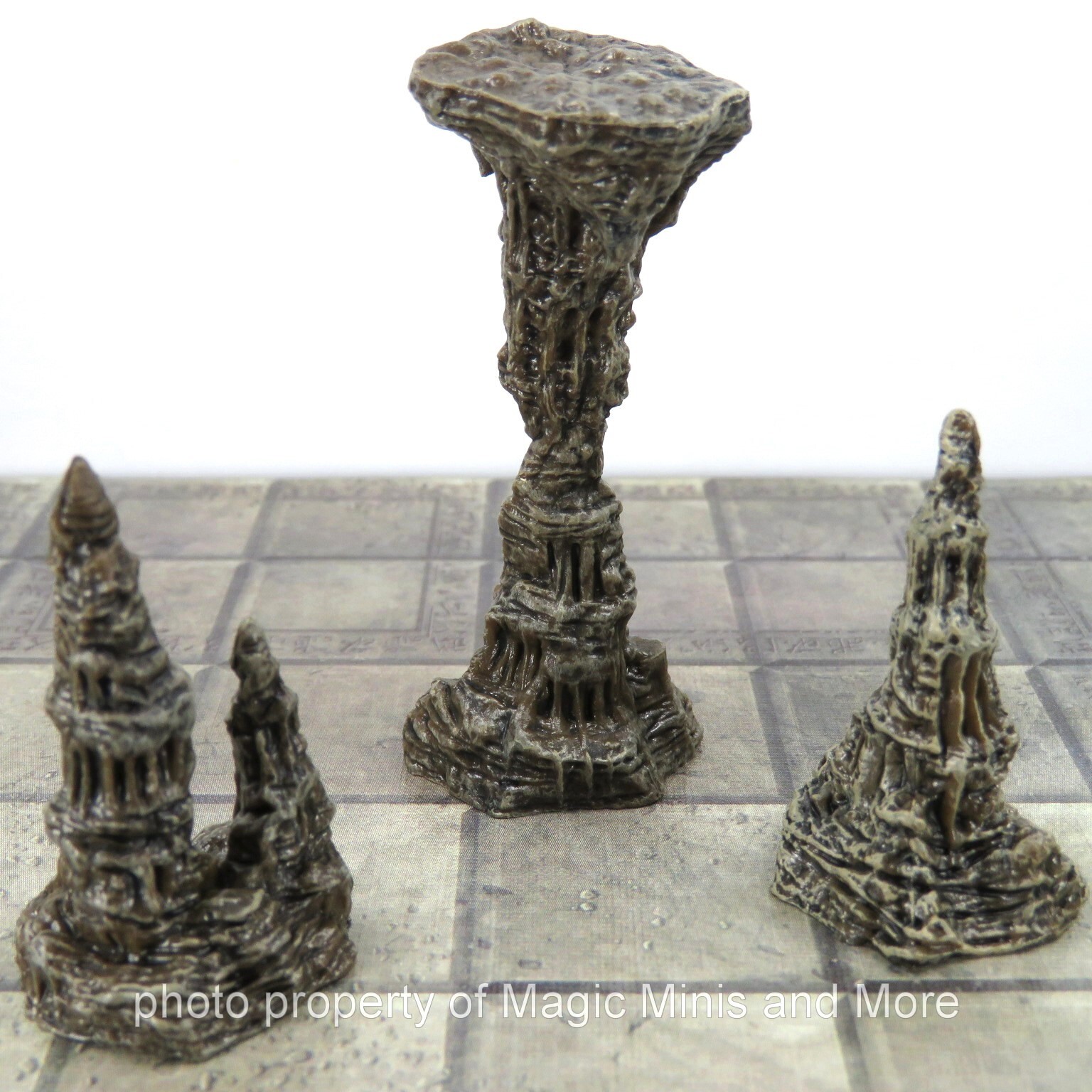 Volo's Mordenkainen's Foes ~ STALAGMITE / STALACTITE Icons Realm D&D miniature