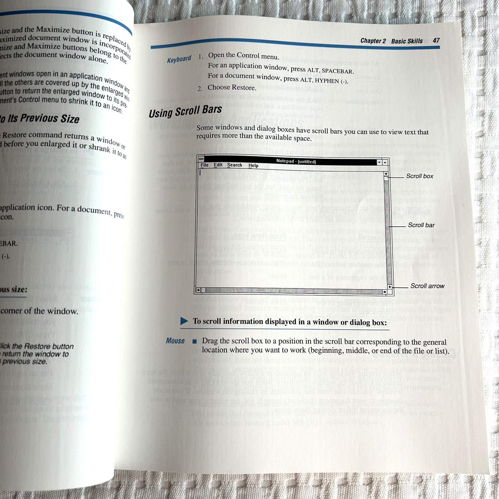 Microsoft Windows User's Guide Graphical Environment 1985 - 1990 v3.0 MS- DOS