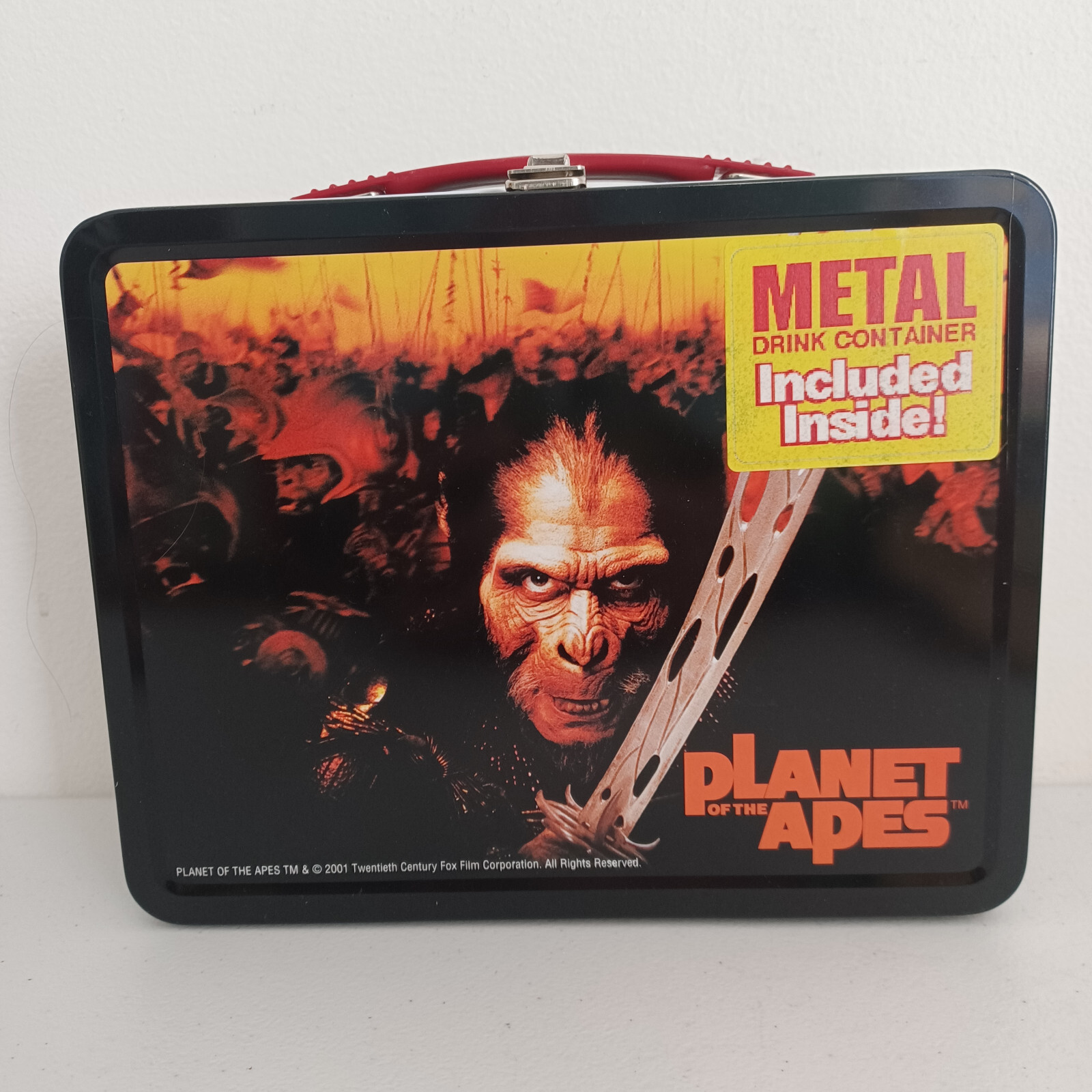 Planet Of The Apes Lunch Box Metal with Thermos Limited Edition Neca 2001