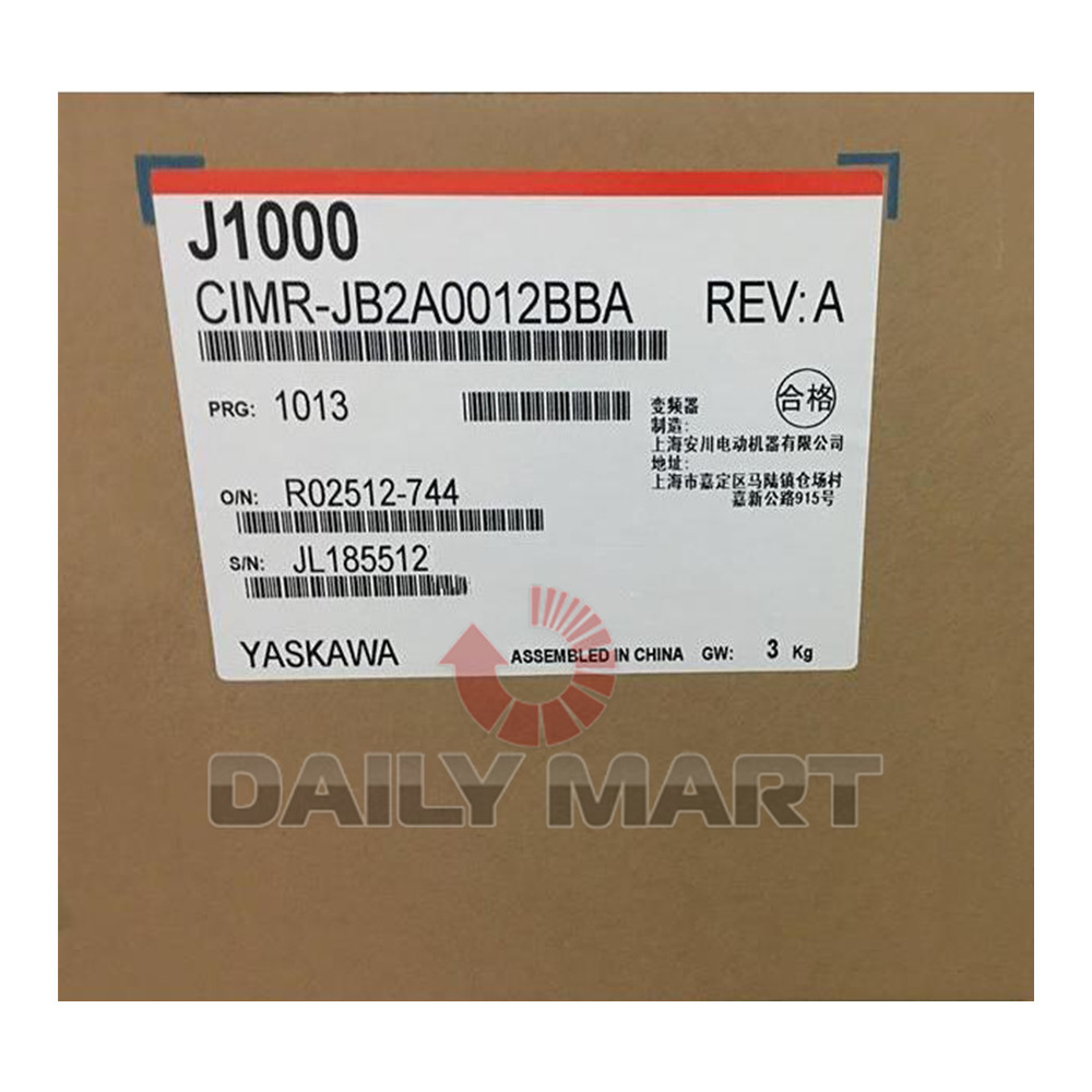 New In Box YASKAWA CIMR-JB2A0012BBA Inverter Drive
