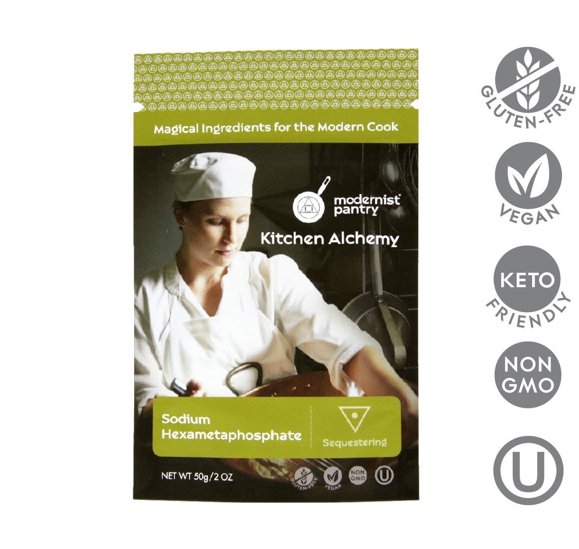 Sodium Hexametaphosphate 2oz - Essential for Molecular Gastronomy Applications