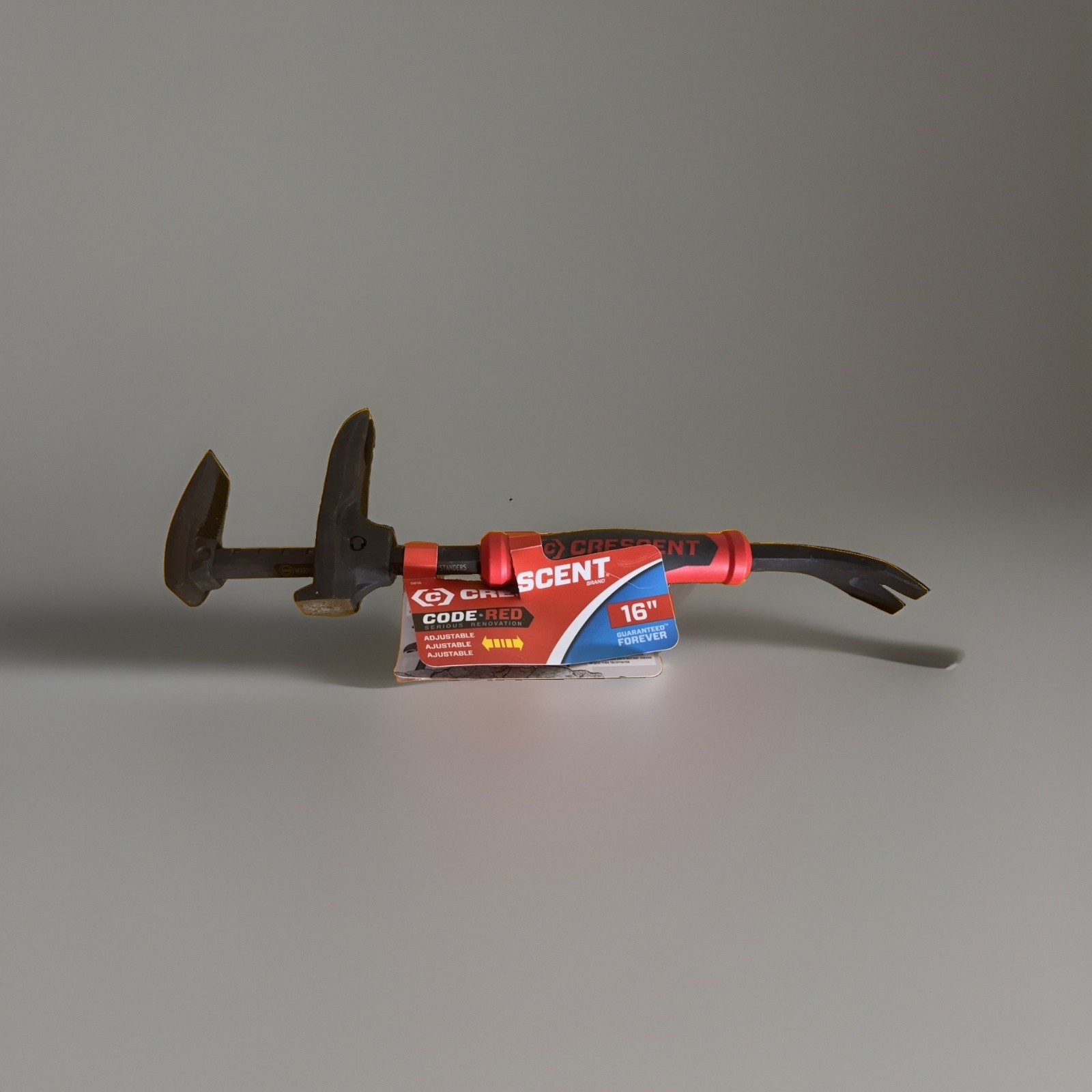 Crescent Code Red 16in Claw Pry Bar DB16 1pc Metal Black/Red