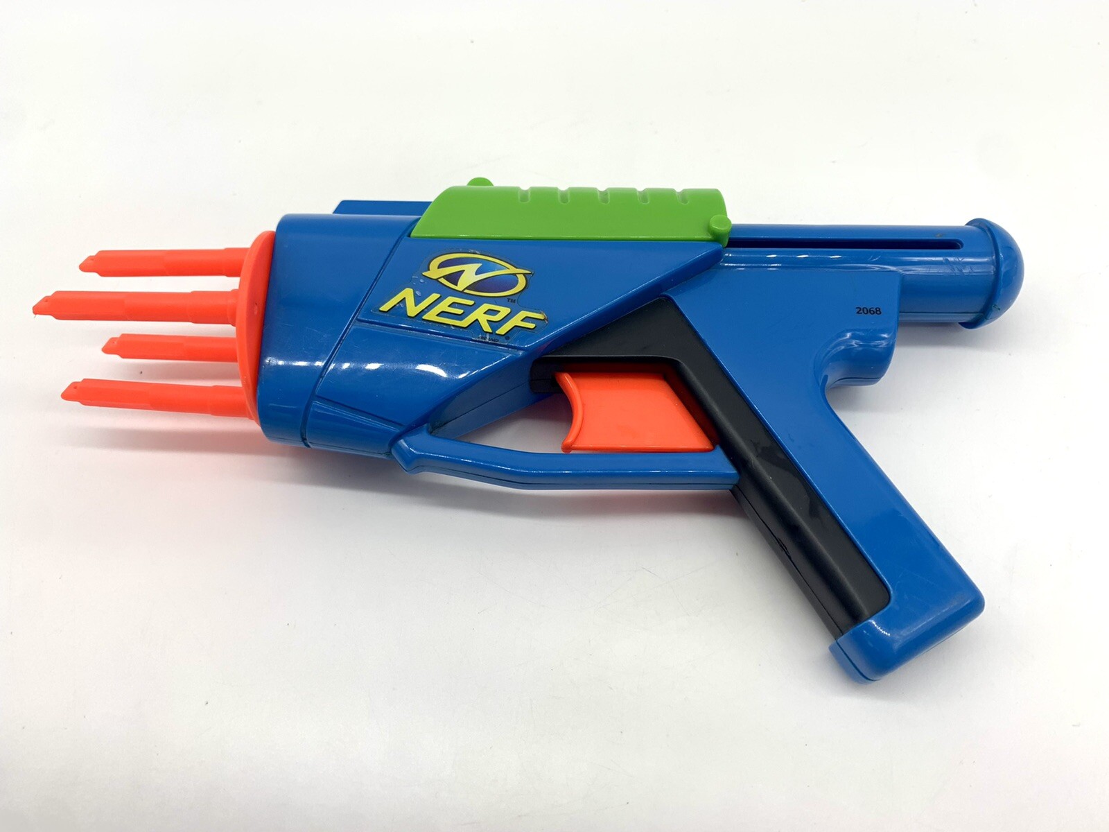 Vintage 1998 Nerf 4 Shot Larami Limited Revolver 4532-0 Tested & Working