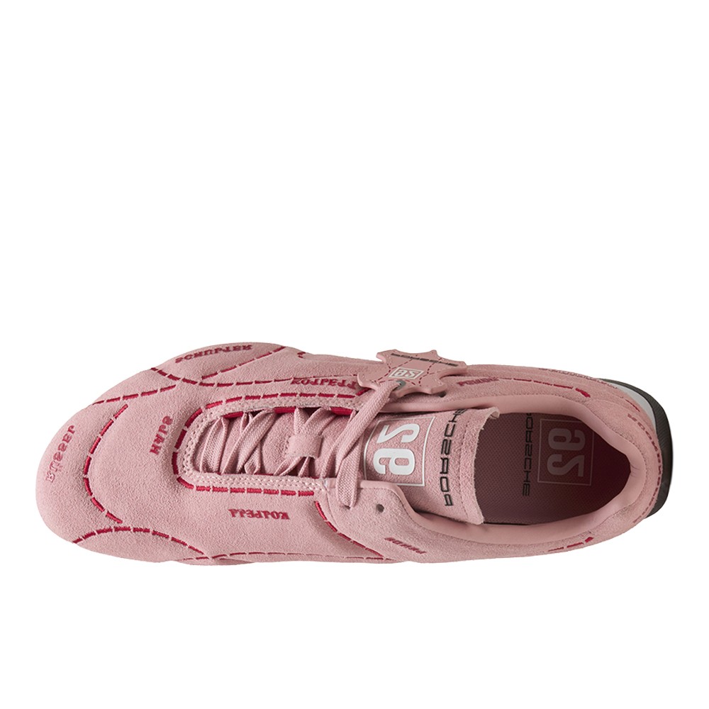 PUMA Porsche Legacy Future Cat Sau Lace Up Mens Pink Sneakers Casual Shoes 3090