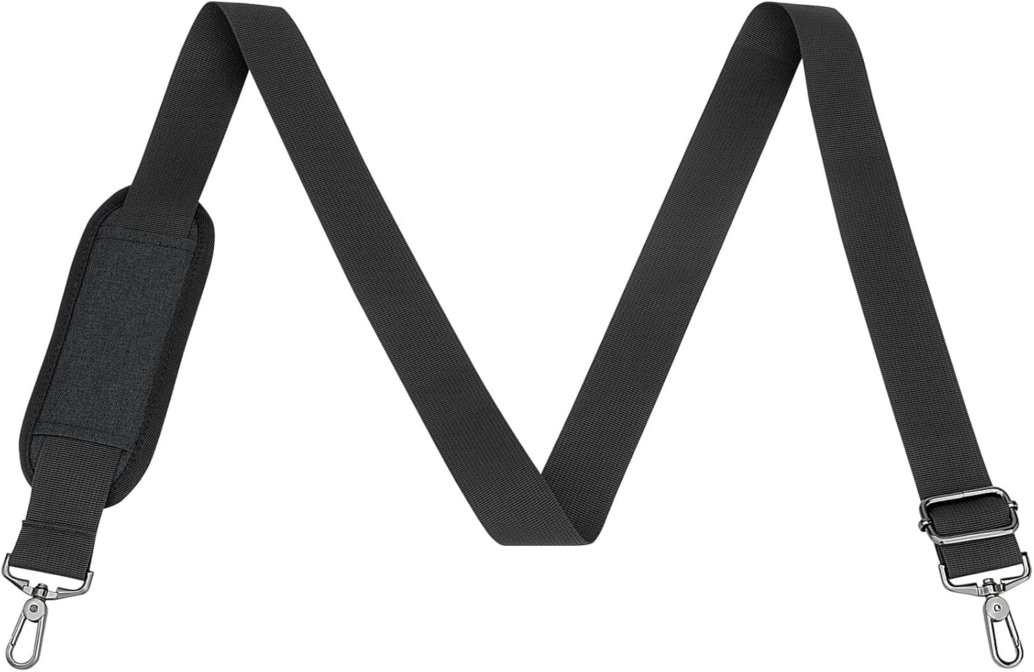 Shoulder Strap for Bag, Adjustable Soft Padded Replacement Shoulder Strap with M