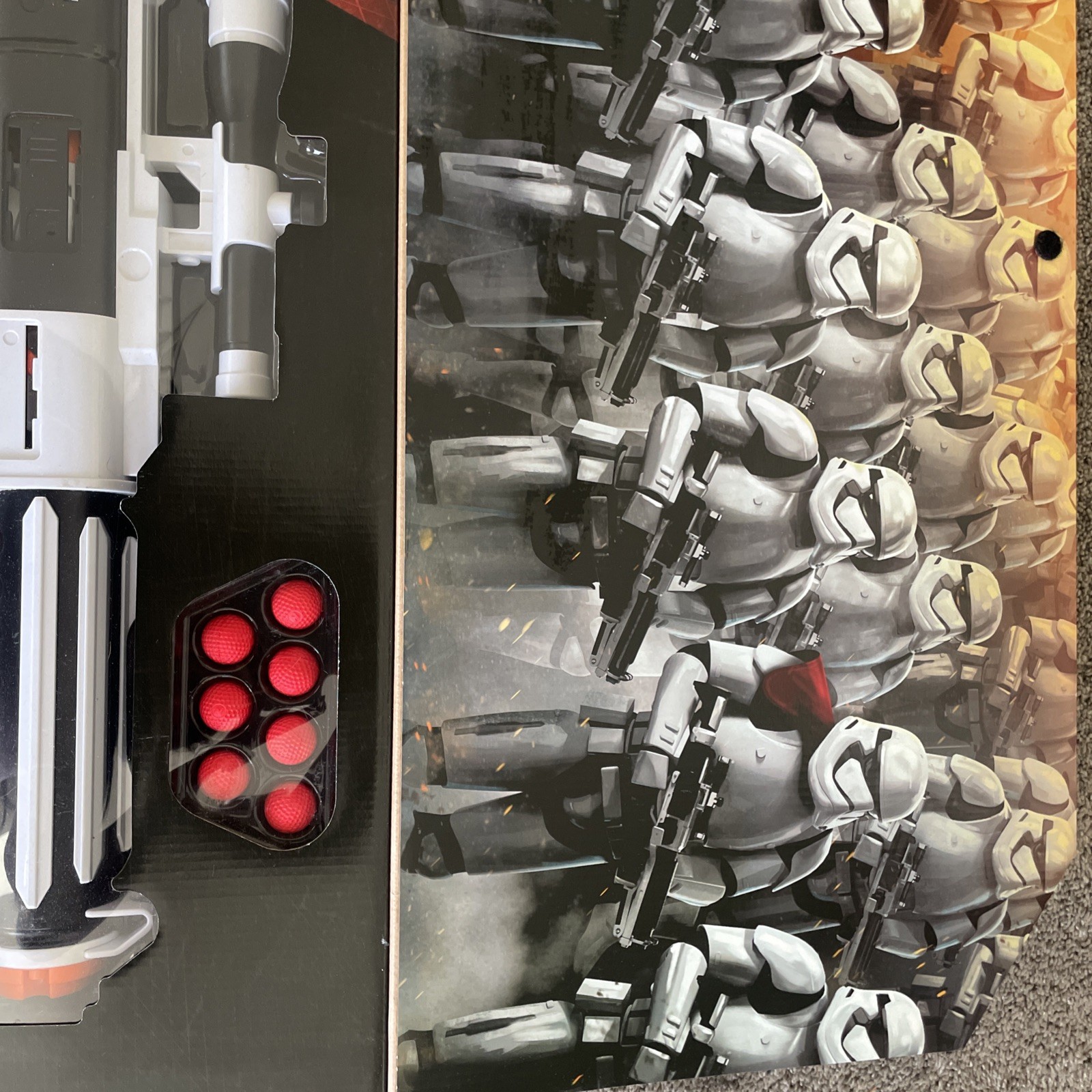 NERF RIVAL STAR WARS First Order Stormtrooper Blaster Gun In Display Box