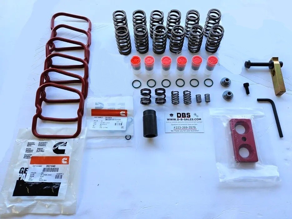 COMPLETE 3/4k Governor Tork Tool 60# VALVE SPRINGS 191 Valves Socket Cummins 12V