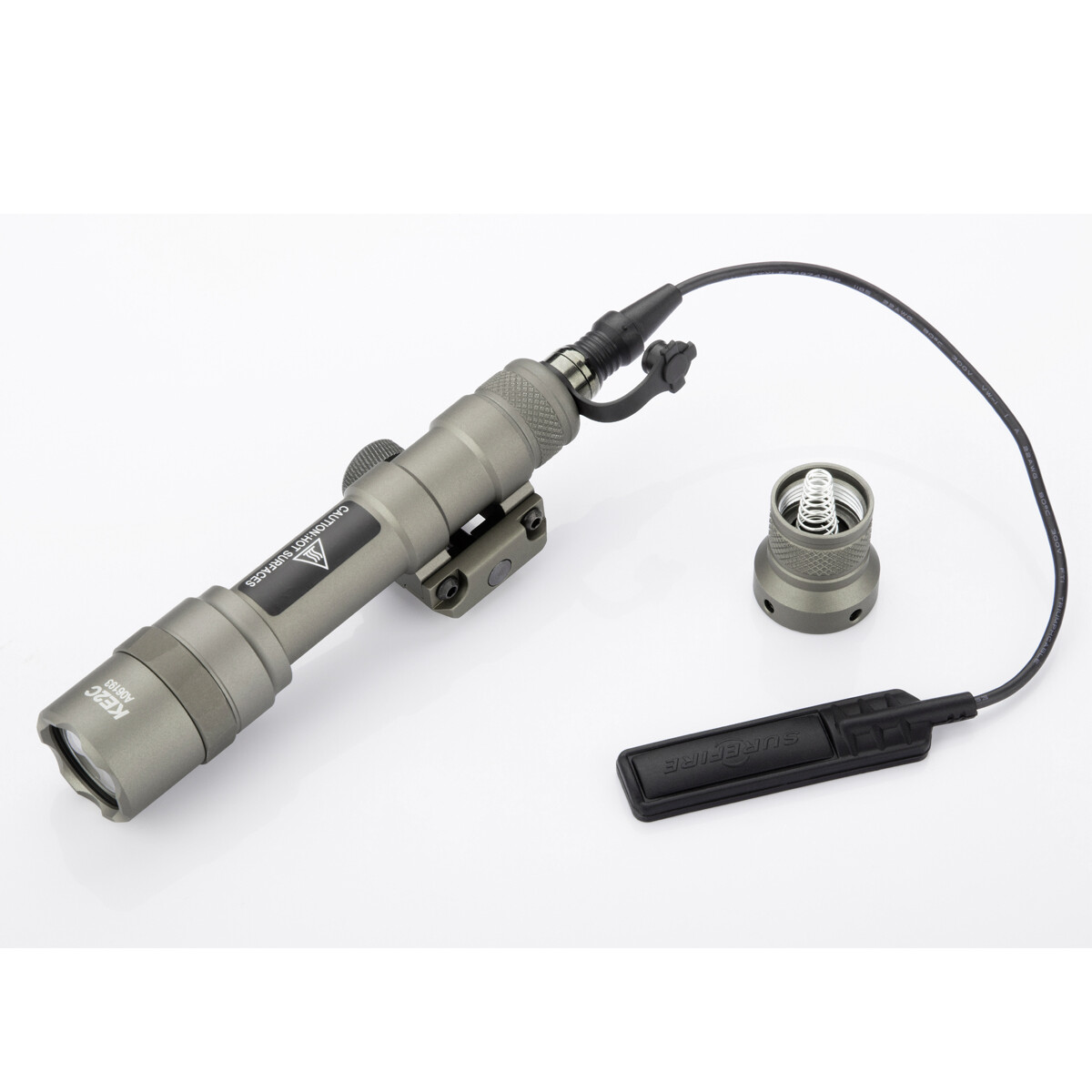 M600B Scout Light LED Flashlight w/ Tail Switch Controller Rifle Scout Light