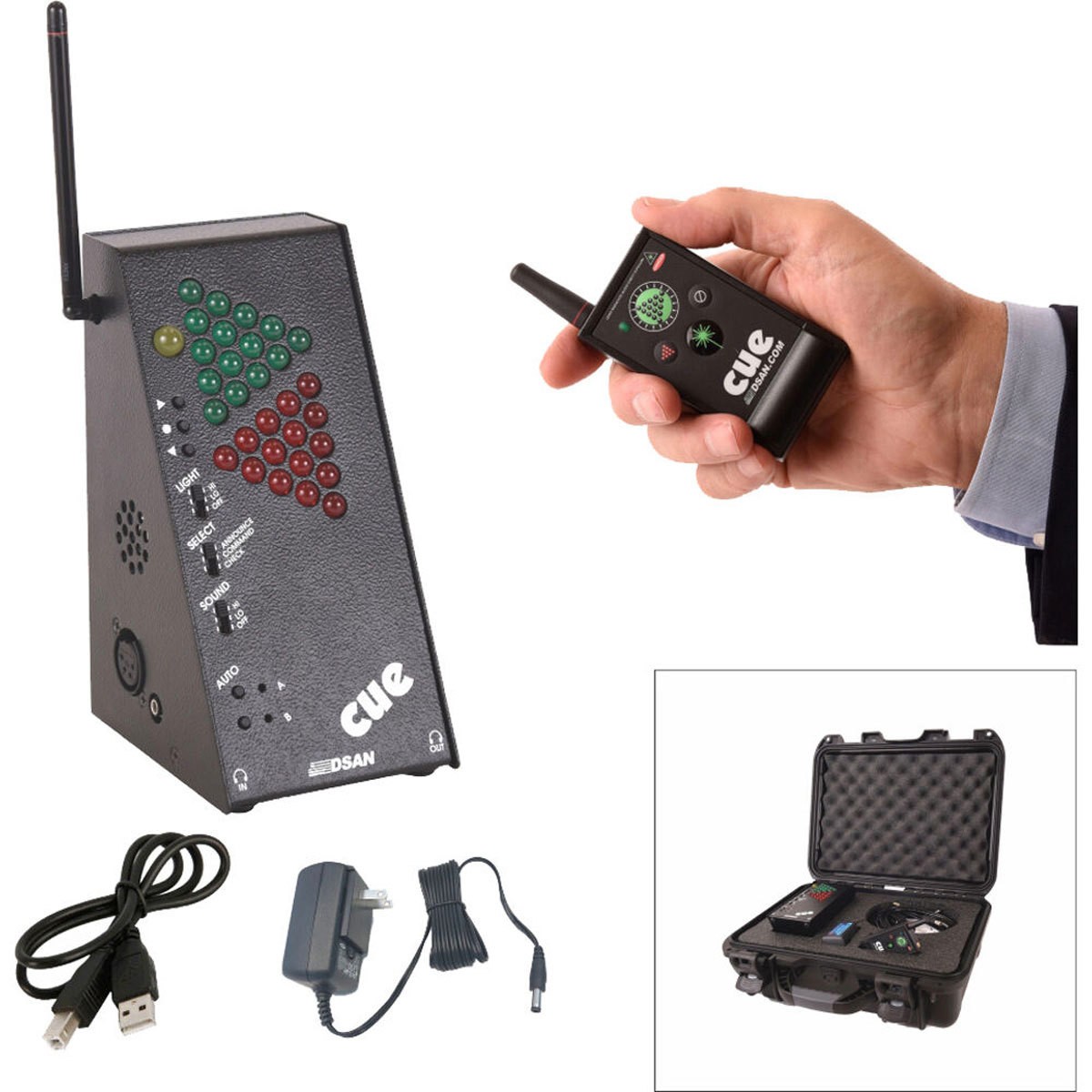 DSAN PerfectCue System with PC-AS4 Transmitter