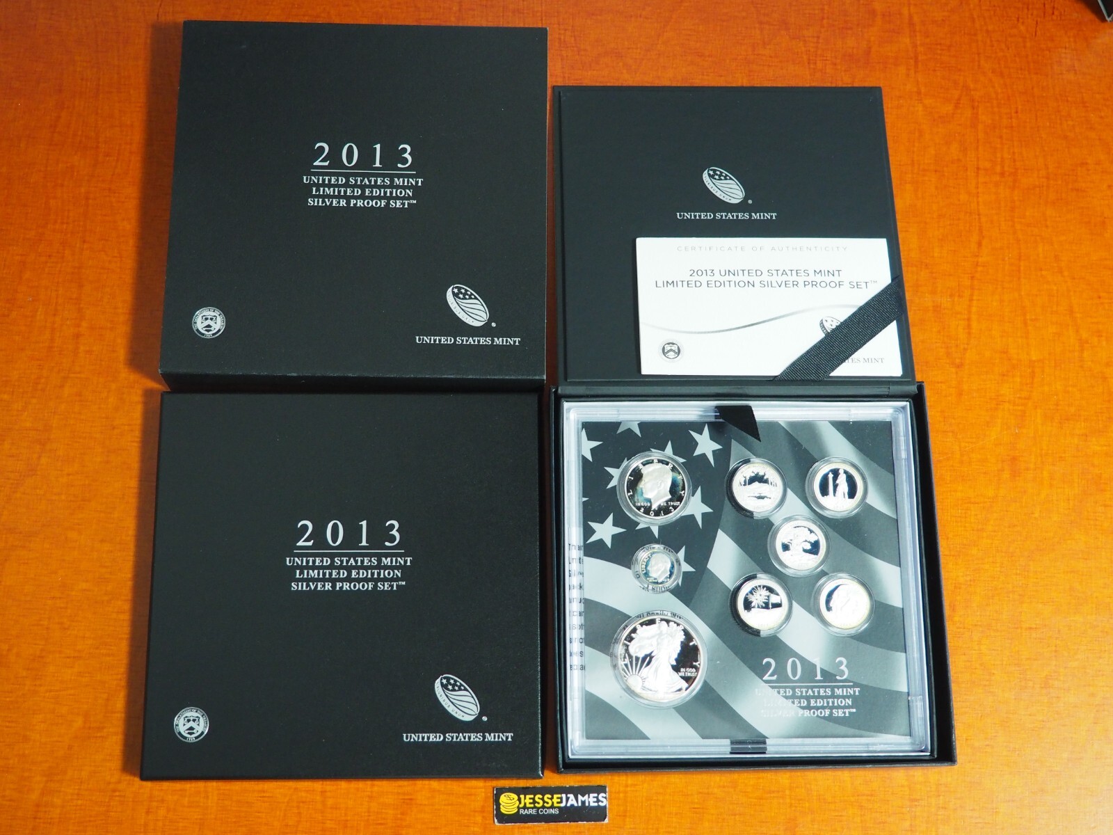 2013 W PROOF SILVER EAGLE LIMITED EDITION PROOF SET IN OGP