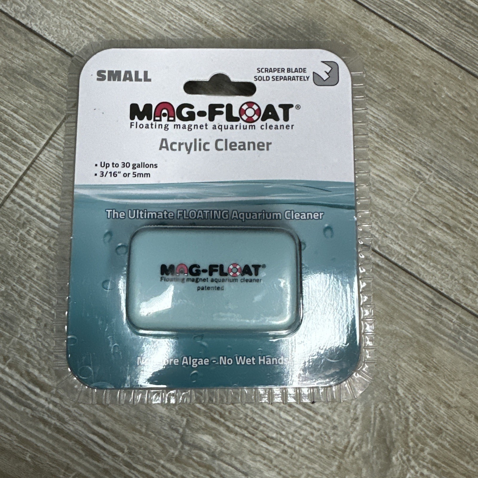 Mag-Float 35 Small Aquarium Magnet Cleaner (Acrylic)