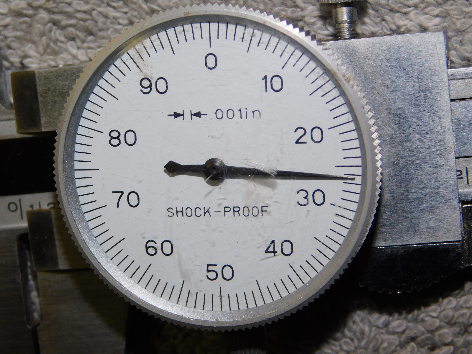 0 - 6" Dial Caliper - White Face