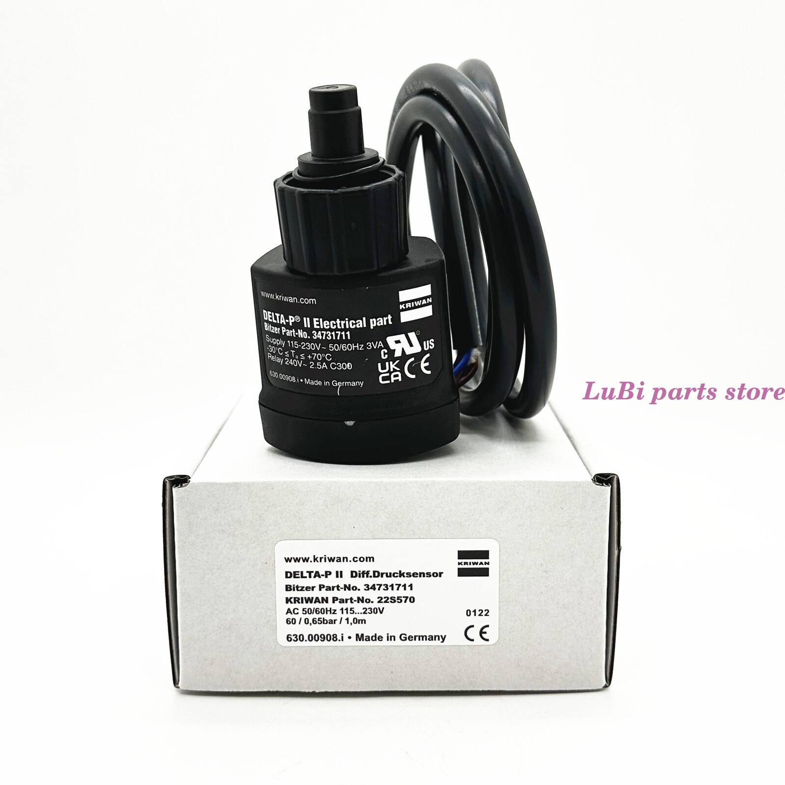 New Compressor Oil Pressure Differential Switch for BITZER DELTA-PII 34731711