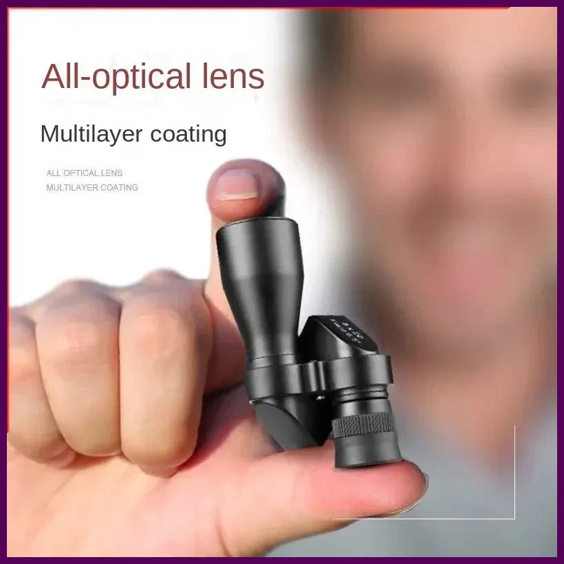 Portable high-definition monocular telescope with high magnification zoom*
