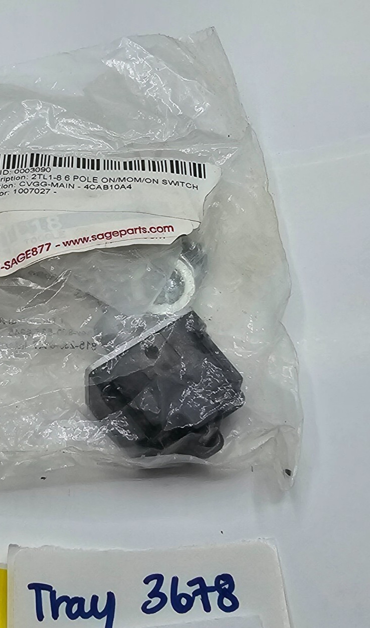 Sage TL Series 6-Pole Toggle Switch On/MOM/On Switch 2TL1-8