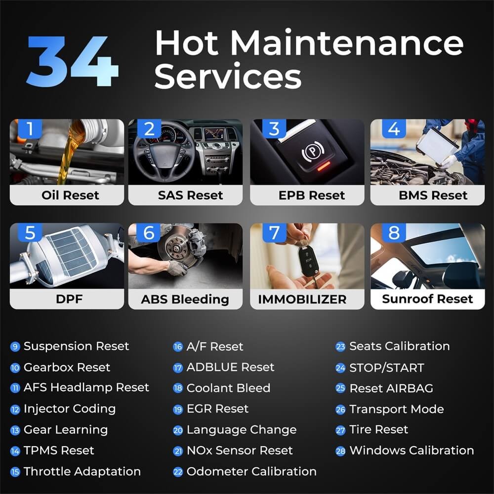 2026 TOPDON Phoenix Lite 2 ECU KEY Coding Scanner Car Diagnostic Tool ULTRA