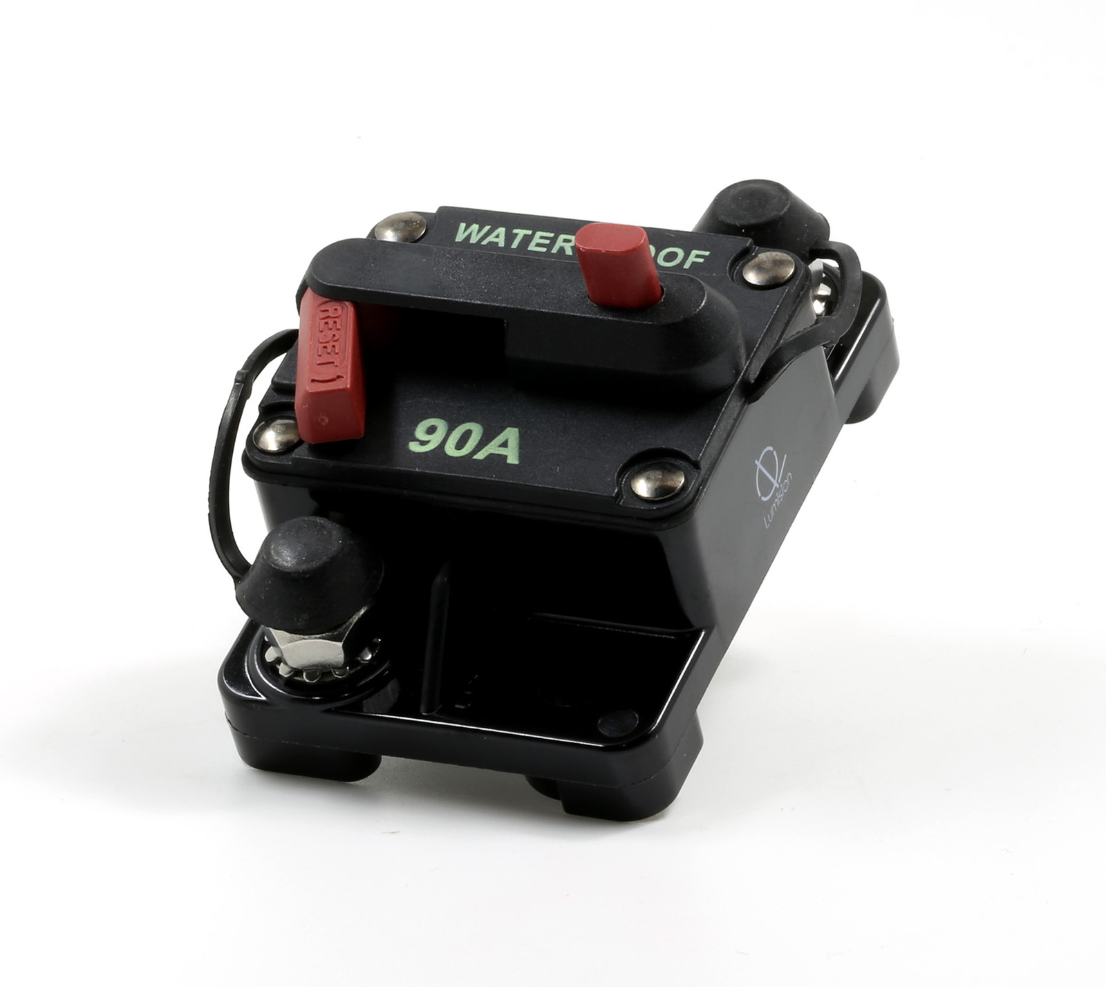 Lumision Waterproof Automotive Circuit Breaker Manual Reset upto 48VDC 90A