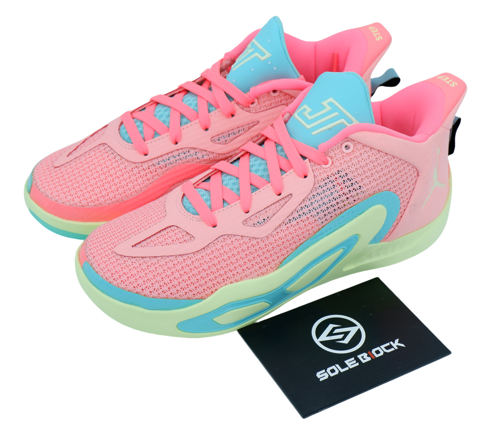 Nike Air Jordan Tatum 1 Low Pink Lemonade Children's Basketball Shoes DX5359-600