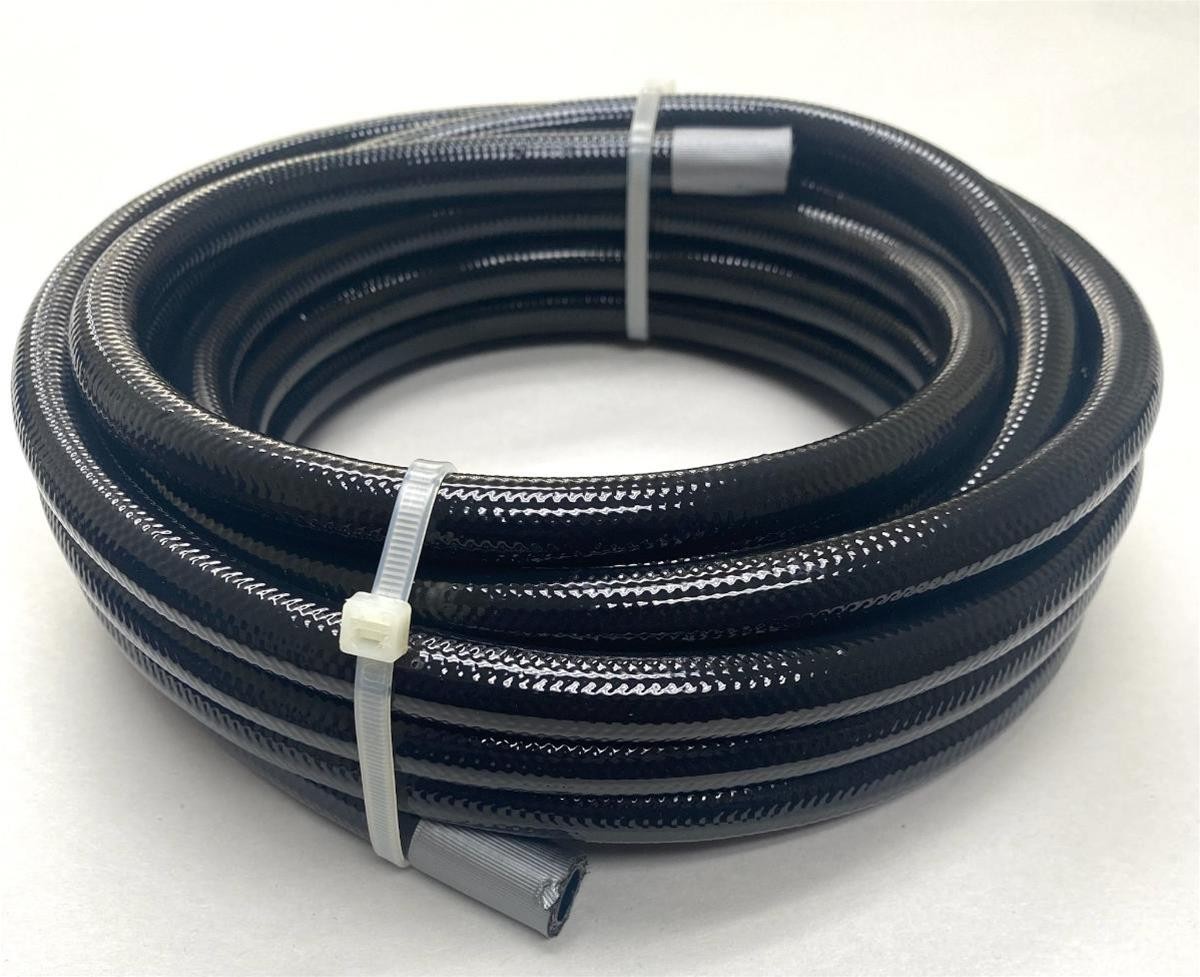 Fragola Performance Systems #8 PTFE HOSE Black Cover 6 Feet 606028