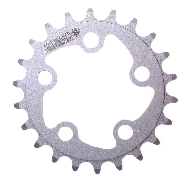 Origin-8 Alloy Blade Chainrings Chainring Or8 58mm 22t Aly Sil