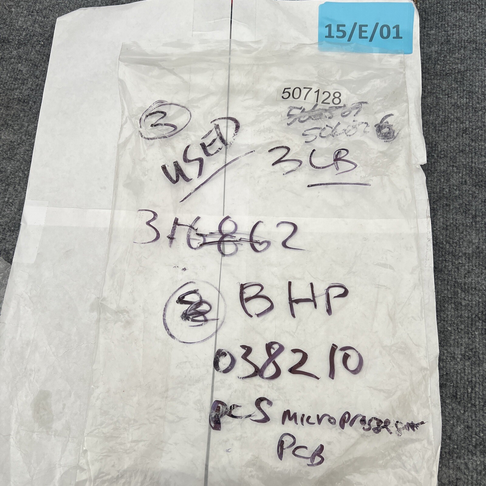 PCS 038210 PCB for BHP Modular Printer Used