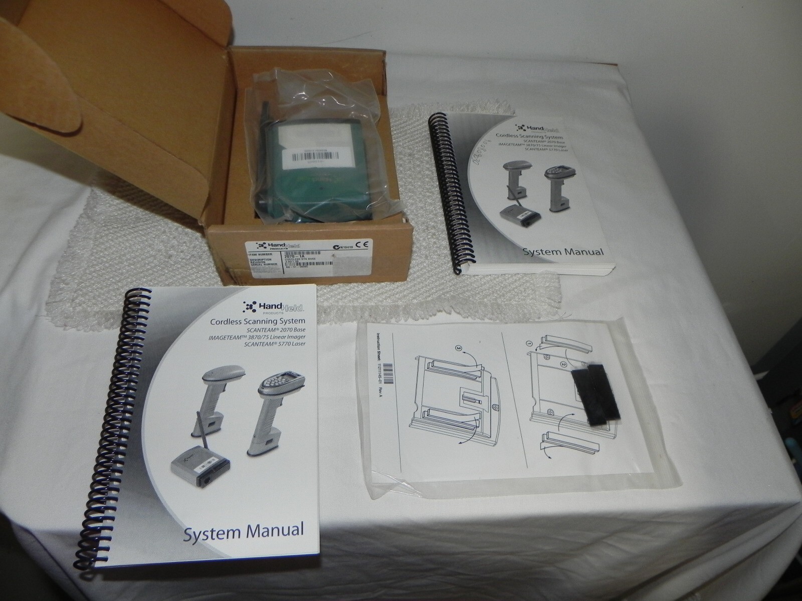 Hand Held 2070-1A Cordless SYS Base 3.8/1.08