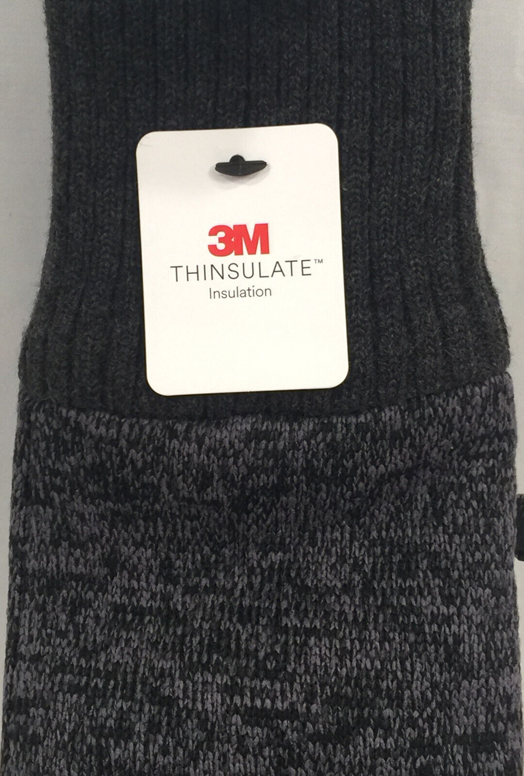 NEW West Loop Men's Knit Ribbed Gloves - One Size - 3M Thinsulate Insulation