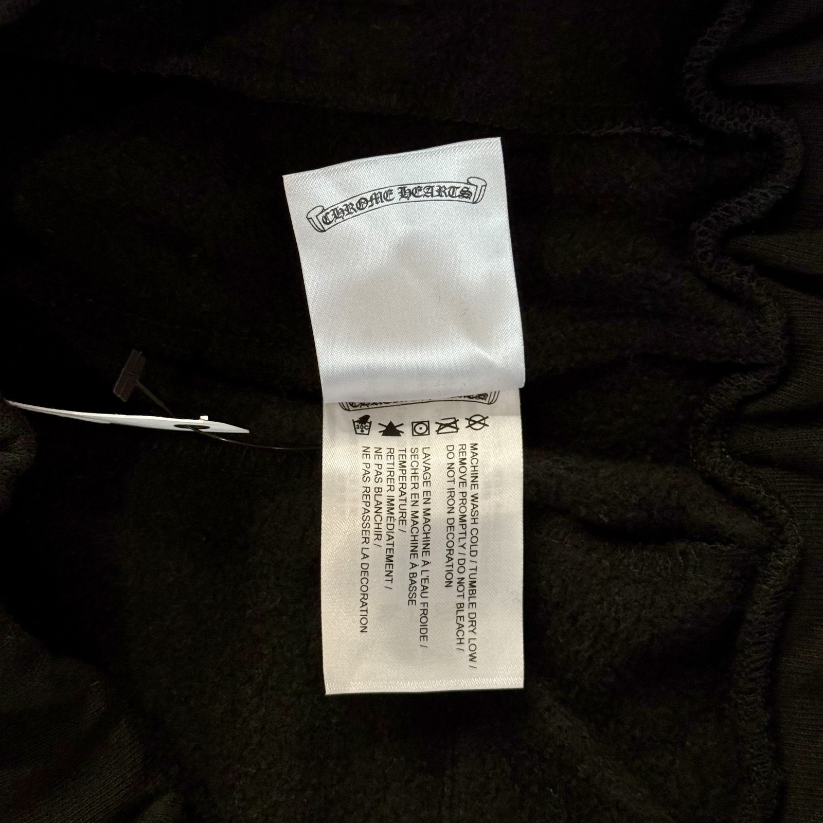 Chrome Hearts Miami Exclusive Vertical Logo Sweatpants Black