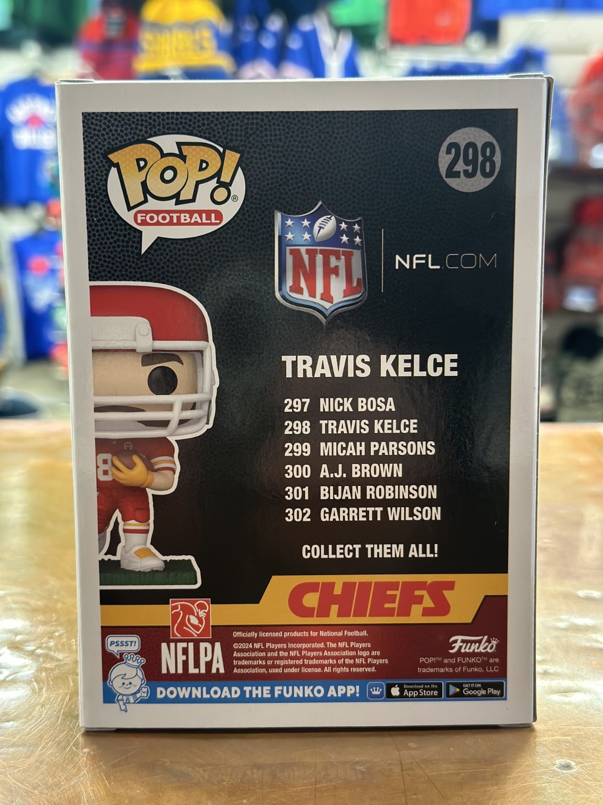 Travis Kelce Funko Pop #298 NIB