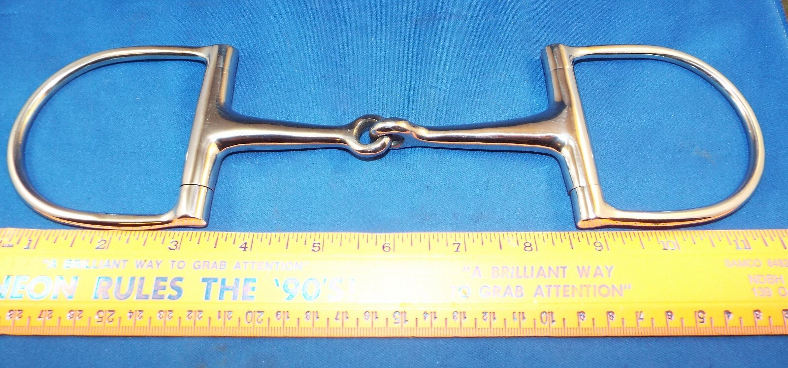 Pony Traditional Barrel D-Ring Snaffle Horse Bit
