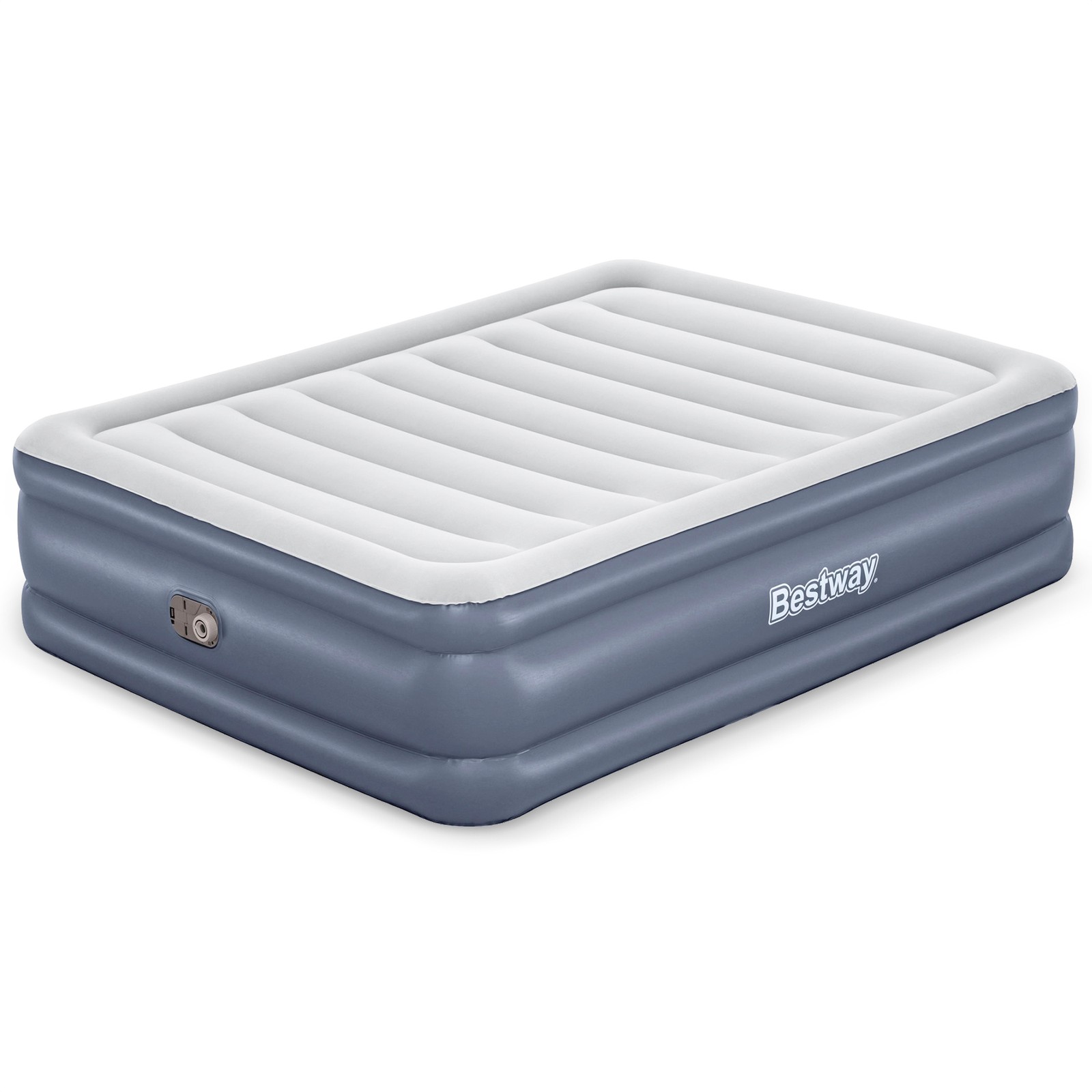 Tritech Air Mattress w/Built-in AC Pump & Antimicrobial Coating, Queen (Used)