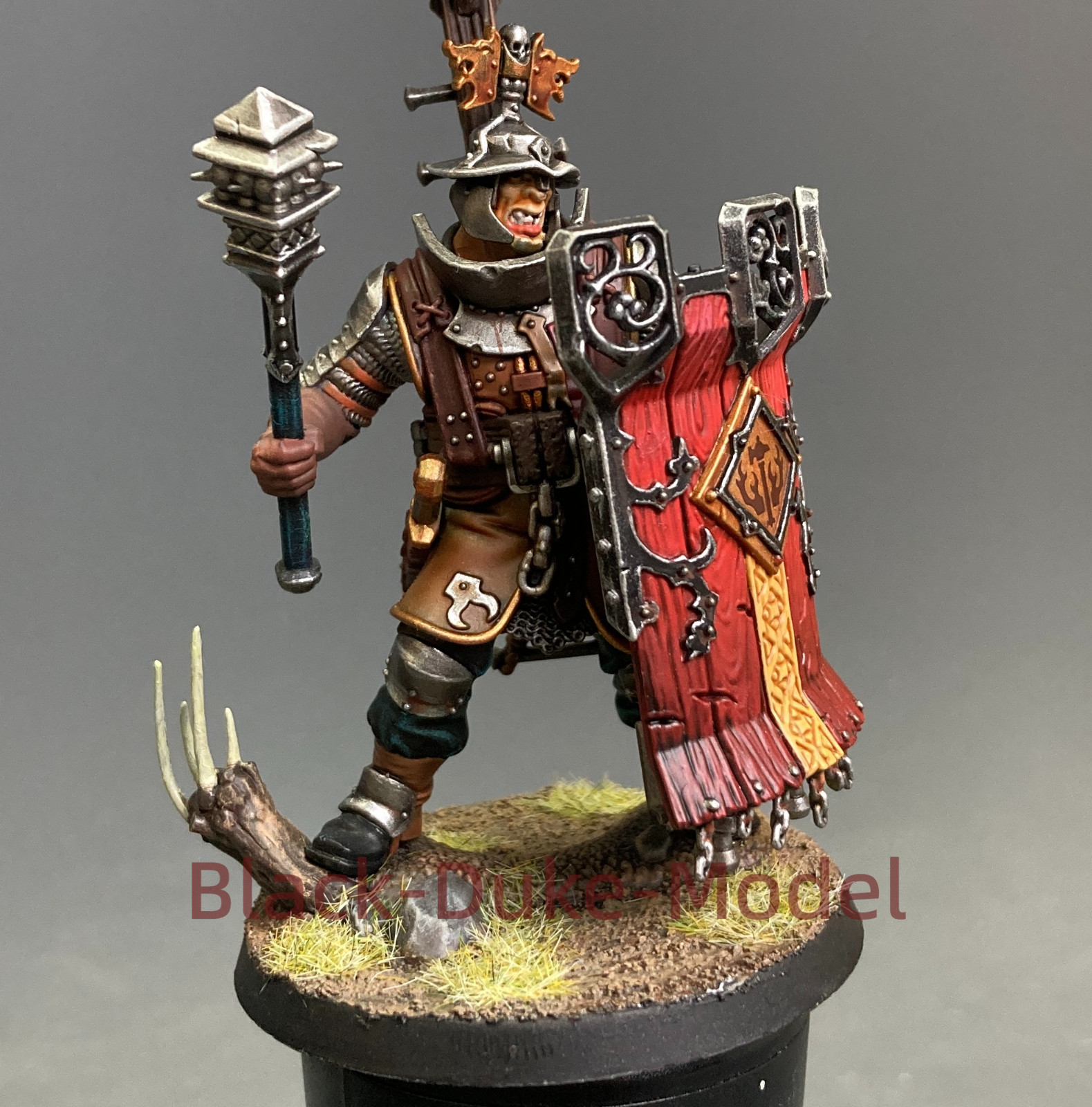 Warhammer AOS Fusil-major on Ogor warhulk Order Cities of Sigmar Presale Painted