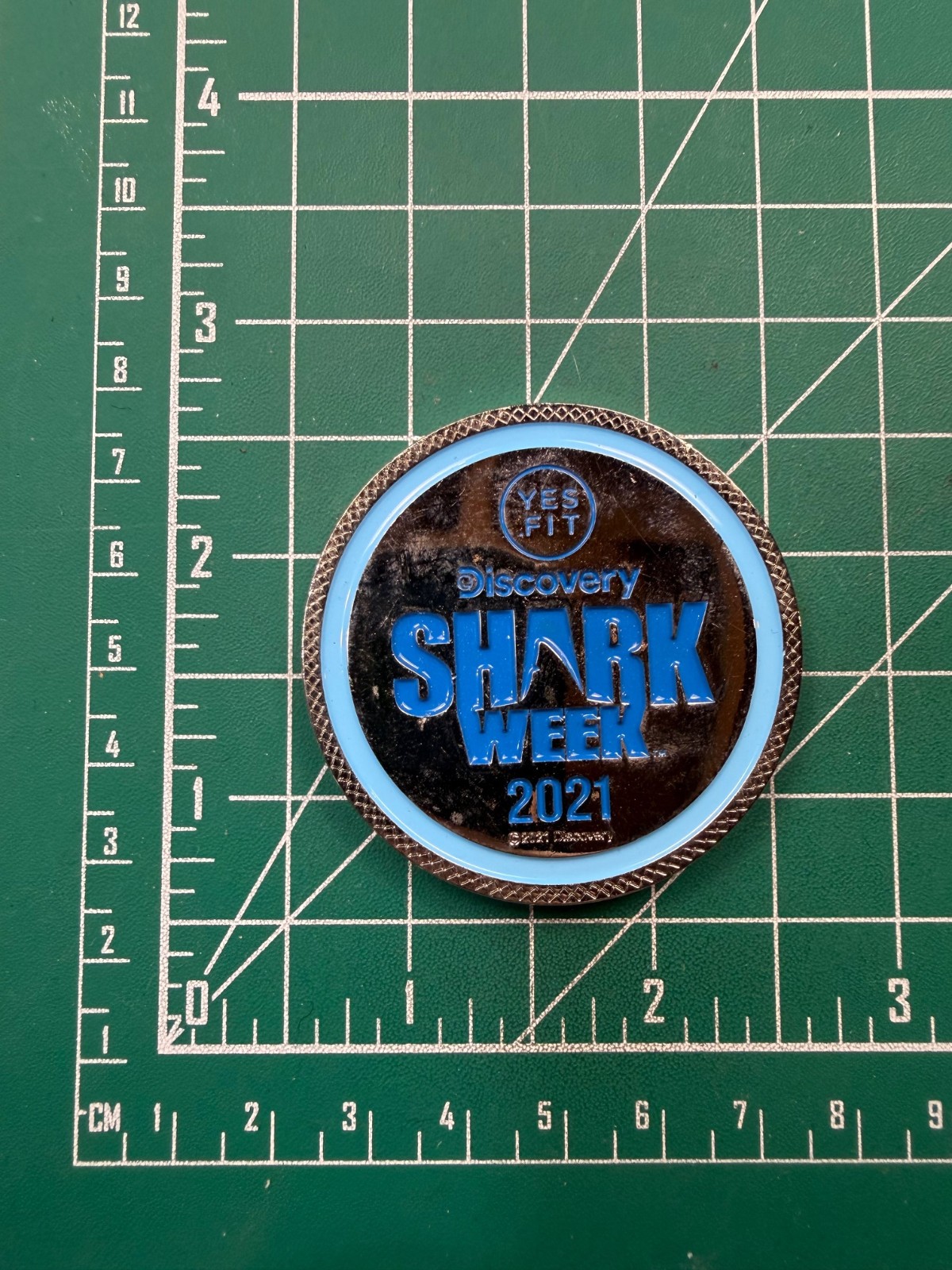 Yes.Fit Discovery Channel 2021 Challenge Coin