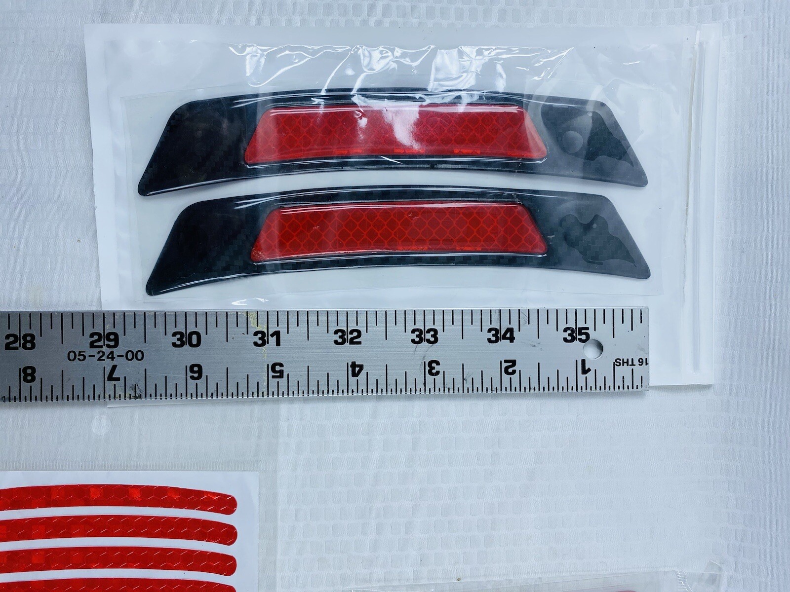 Lot of RC Body Graphics - Kit - Decal Stickers 1:8 Diamond Red